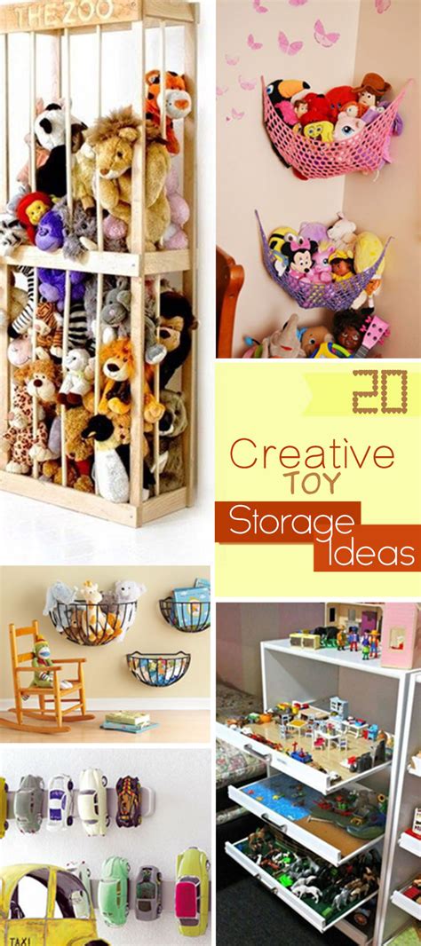 20 Creative Toy Storage Ideas Hative