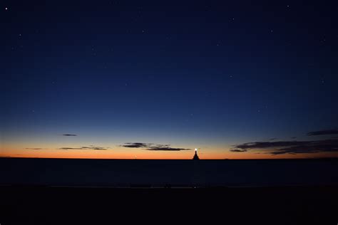 Free Images Sea Ocean Horizon Cloud Sky Sunrise Sunset Night