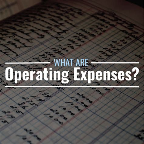 What Are Operating Expenses Definition Calculation And Example Thestreet