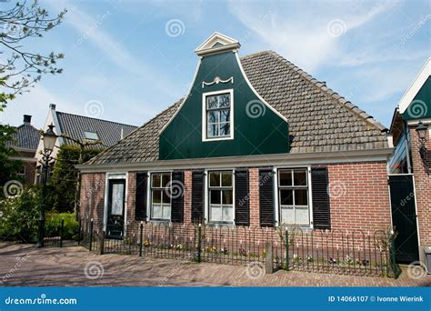 Traditional Dutch House Stock Image Image Of Small Street 14066107