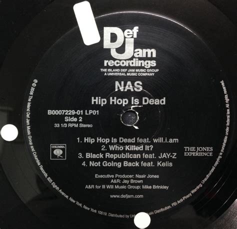 Nas Hip Hop Is Dead Album