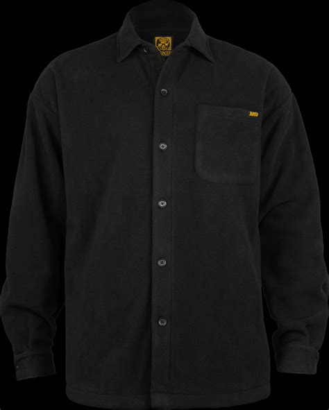 Bones Wheels Black Gold Button Up Fleece Jacket Black Photo