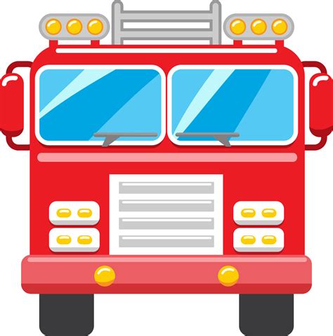 Fire Truck Png Graphic Clipart Design 19906515 Png
