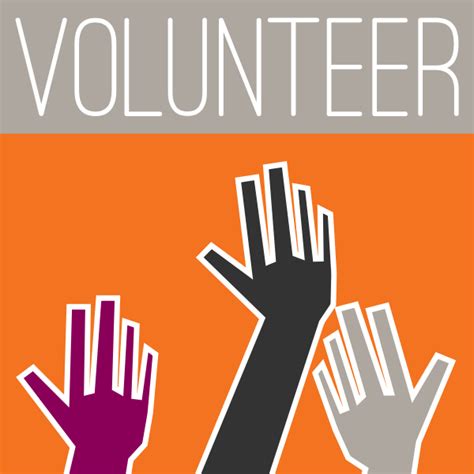 Vector Clip Art Of Volunteering Sign Free Svg