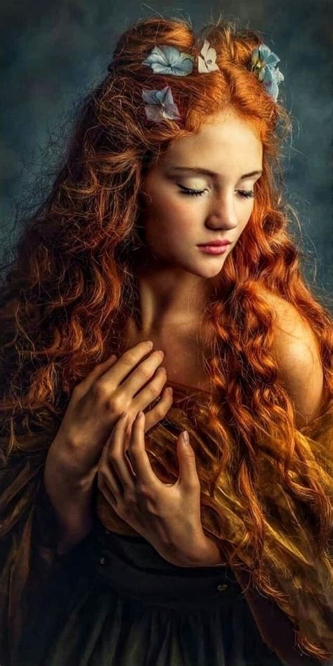 Bild Bei We Heart It Fantasy Photography Red Haired Beauty Portrait