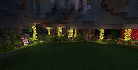 A Lush Cave I Made Minecraftbuilds