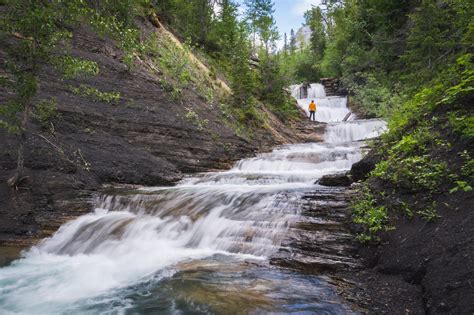 Allison Creek Falls Is One Of The Most Well Known In The Crowsnest Pass