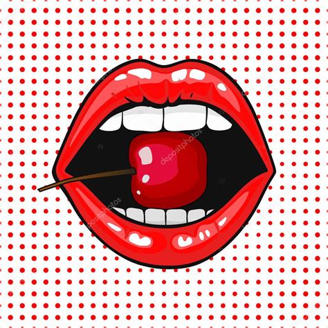 Anime mouth drawing mouth drawing lips cartoon cartoon body art drawings animation art red lips cartoon set isolated on white. Close up view of young pretty woman lips portrait biting a ...