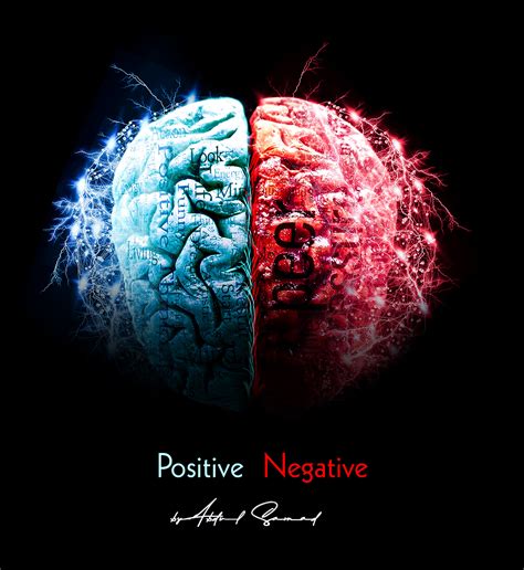 Artstation Positive And Negative Brain