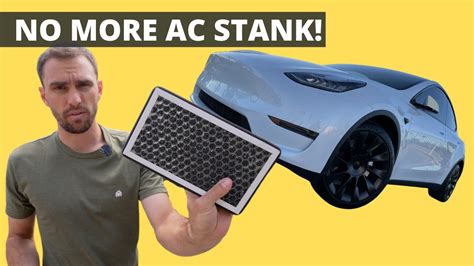 Removing The Stank From My Tesla Model Y Hepa King Air Filters Youtube