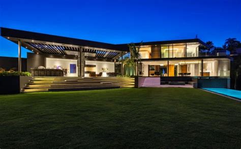 48 Million Newly Built Contemporary Mansion In Beverly Hills Ca