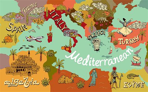 Mediterranean Countries Worldatlas