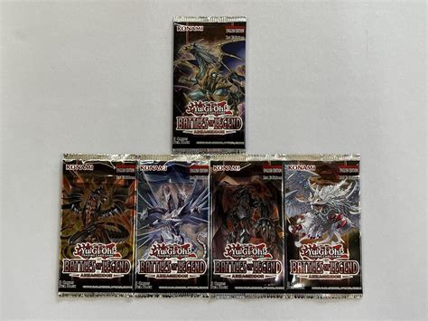Yugioh Battles Of Legend Armageddon 1st Edition Booster Pack Art Set