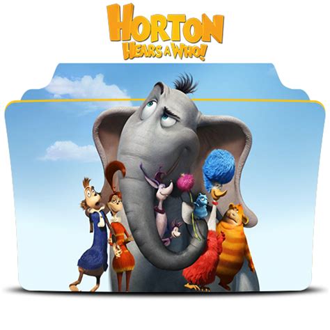Horton Hears a Who Icon Folder by Mohandor on DeviantArt png image