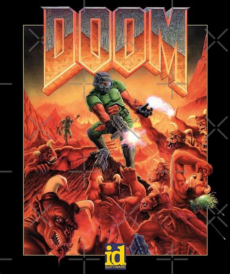 Doom Classic Cover Posters By Fbsarts Redbubble