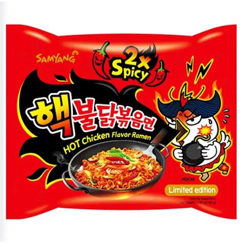 ORIGINAL Samyang Buldak 2x Spicy Hot Chicken Noodles Ramen 140g