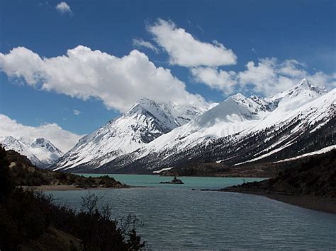 Forests and grasslands occupy large parts of the country. Ranwu lake, Nyingchi Ranwu Lake, Tibet