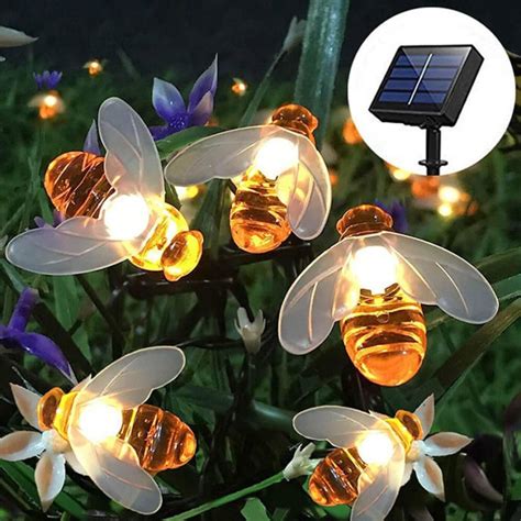 10m 20m Or 30m Solar Copper Seed Fairy Lights Warm White