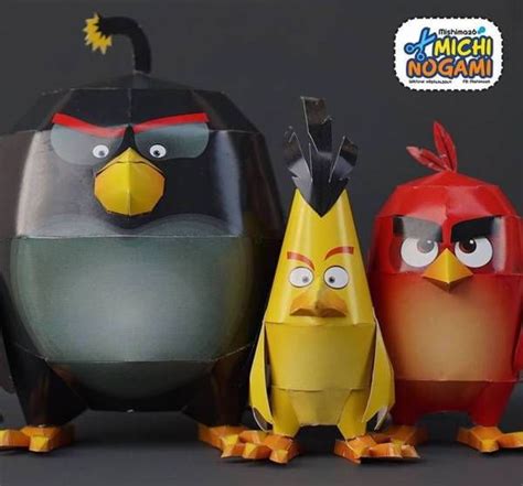 Angry Birds Free Papercrafts Download Paper Crafts Paper Toys Angry Birds