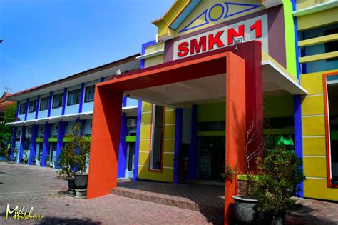 Smk Negeri 1 Bojonegoro Gedung Smk Negeri 1 Bojonegoro Logo Smk