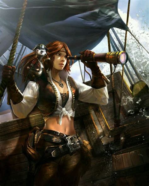 What You See Dnd Characters Fantasy Characters Female Characters Pirate Art Pirate Woman