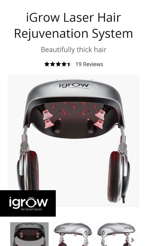 Igrow Hair Laser Helmet Beauty And Personal Care Hair On Carousell