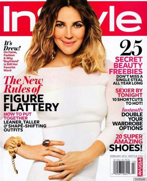 Drew Barrymore Photoshop Mess On February 2012 InStyle Cover PHOTO