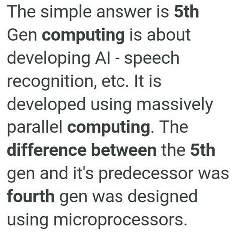 Difference Between 4th And 5th Generation Computer Roomfod