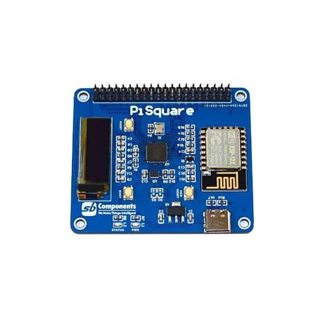 Pisquare Development Board With Rp2040 And Esp 12e Microcontroller