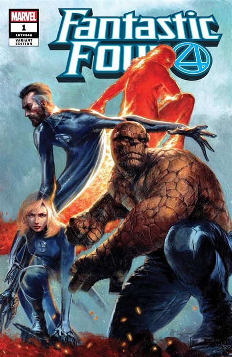 Fantastic Four 1 2018 Exclusive Variant Cover By Gabriele Dellotto