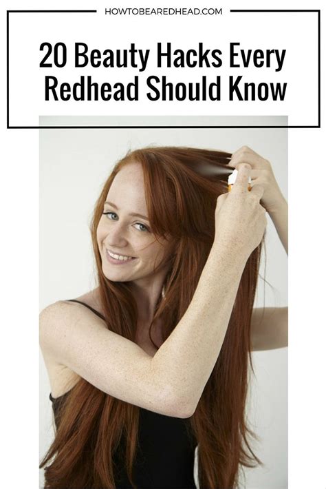 20 Beauty Hacks Every Redhead Should Know Beauty Hacks Redhead Hairstyles Redhead