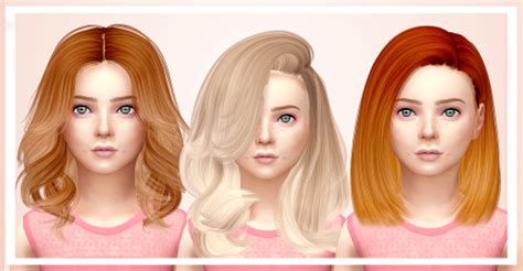 Hair Recolors By Neutralsupply My Sims 4 Cc Custom Contents Download