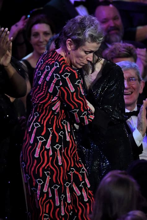 Many of the people mcdormand interacts with in the film had no idea she was a famous actress — they figured she was. Frances McDormand - 2018 British Academy Film Awards • CelebMafia