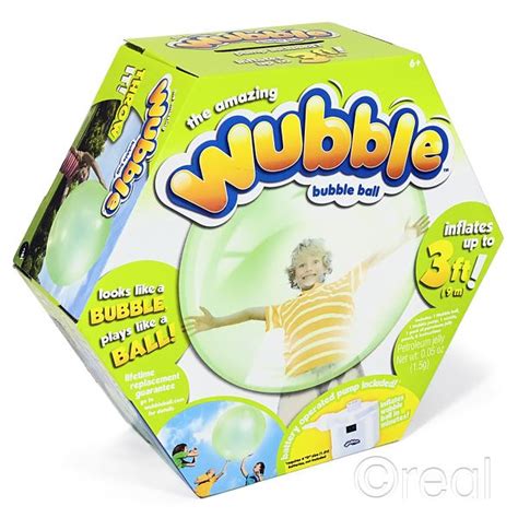 New Wubble Bubble Balls With Pump Green Purple Pink Or Blue Glow