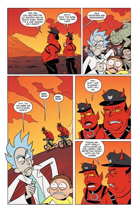 Read Online Rick And Morty Go To Hell Comic Issue 1