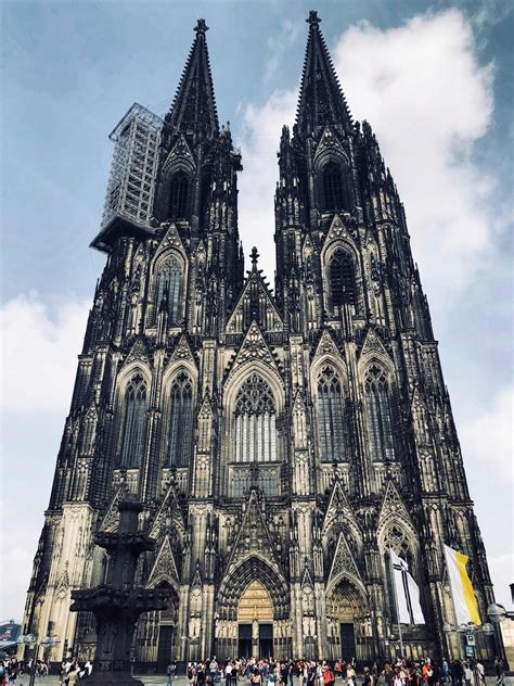 Gothic Cathedral In Cologne Germany Gothic Cathedral Cologne Germany