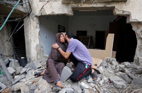 Setelah Perang Berakhir Warga Palestina Kembali Ke Rumah Mereka Yang