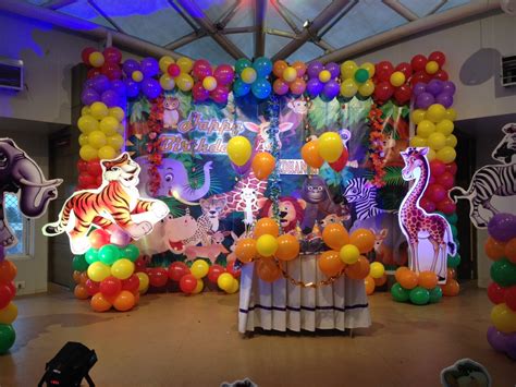 Jungle Theme Birthday Party Decoration Catering Services Bangalore
