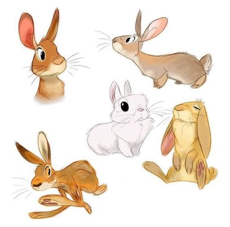 Мои закладки Рисунки животных Эскизы животных Рисунки кроликов
