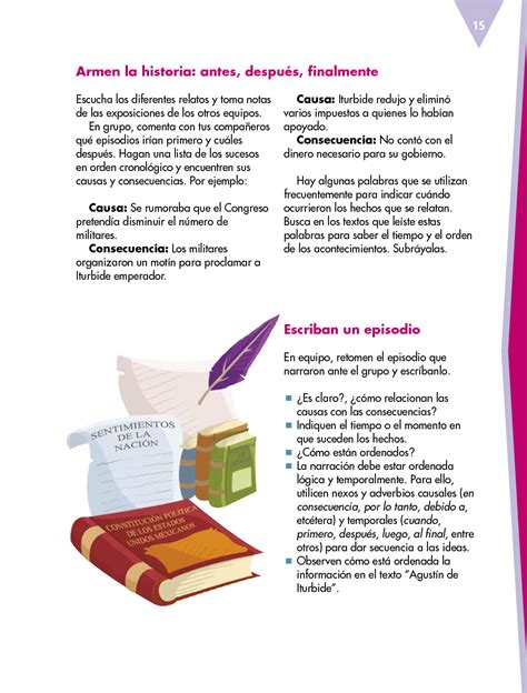 Espanol libro de lectura 5to grado 2015 2016 librossep, author: Español Quinto grado 2017-2018 - Ciclo Escolar - Centro de ...