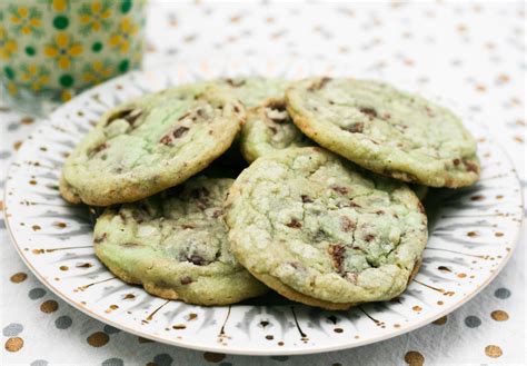 Mint Chocolate Chip Cookies Coconut And Lime