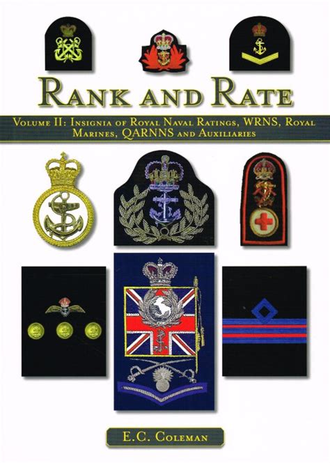 Rank And Rate Volume Ii Insignia Of Royal Naval Ratings Wrns Royal