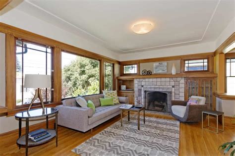 40 Craftsman Style Living Room Ideas Photos