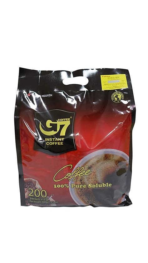 Instant coffee is also popular in vietnam and the rest of southeast asia, and if you want to try an authentic version of what they drink over there, this vinacafe instant mix could be a good pick. G7 Black Instant Vietnamese Coffee 14.10oz400g, 200 Sticks ...