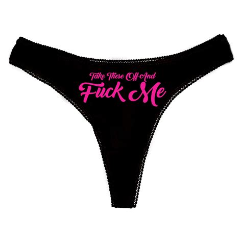 Take These Off And Fuck Me Panties Slut Panties Submissive Etsy