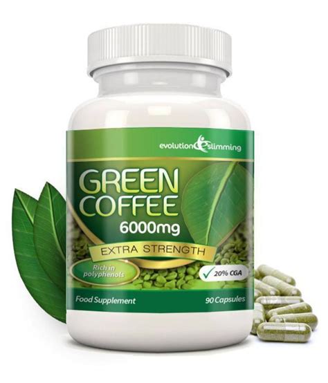 Green Coffee Bean Extract Weight Loss Supplement 90 Nos Unflavoured