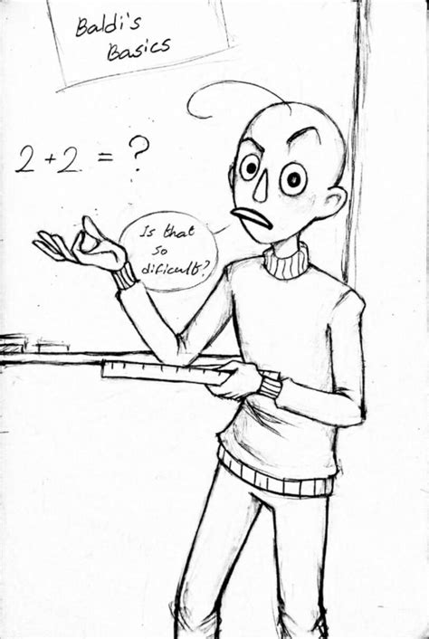 #BCP41 | Baldi Coloring Pages Now: 2020-10-05 Download || Here