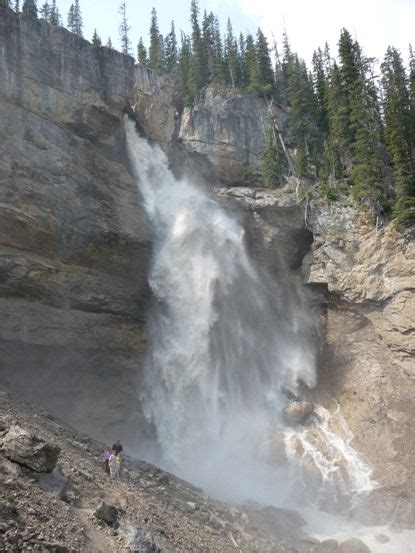 Panther Falls Jasper National Park Ab Canada Watervallen