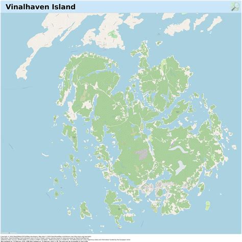 I Completely Mapped Vinalhaven Island For Openstreetmap For Comparison