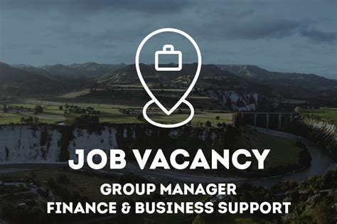 In larger companies for instance, the role is more concerned with strategic analysis, while. Job Vacancy - Group Manager Finance & Business Support ...